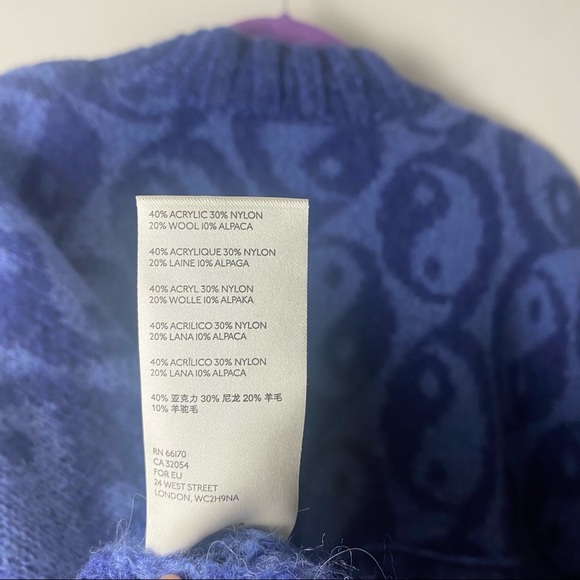 Free People Yin Yang Oversized Sweater XL - Picture 5 of 5